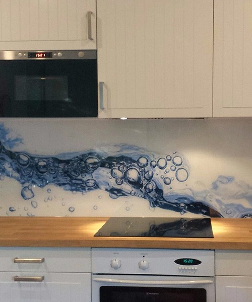 Kitchen splashback