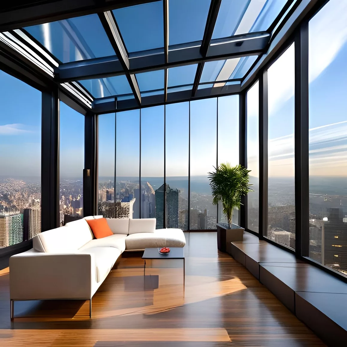 glass roof panel