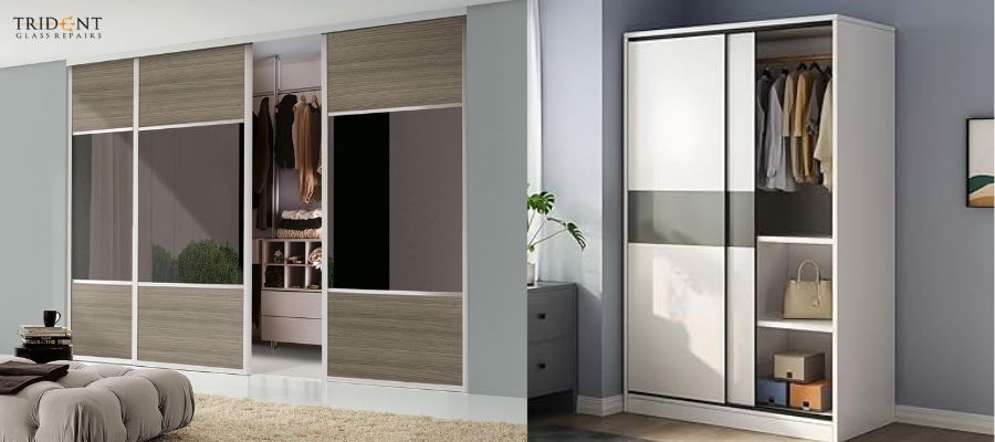 Sliding wardrobe door